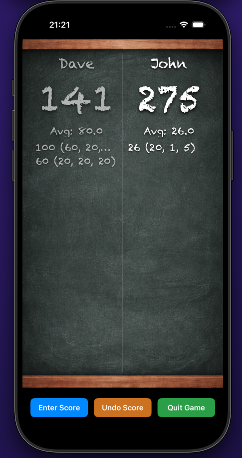 Darts Scorer Pro screenshot